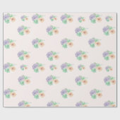 Cadeau Papier d'emballage floral (Plat)