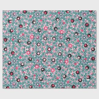 Cadeau Papier d'emballage floral - Élégant