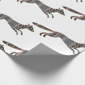 Cadeau Papier d'emballage Fox (Coin)