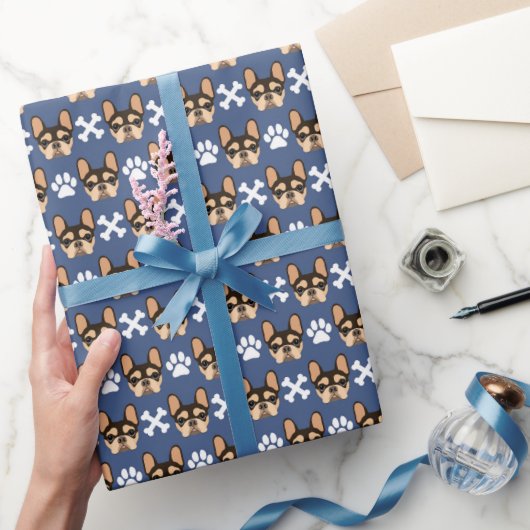 Cadeau Papier d'emballage Frenchie (Cadeaux)