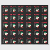 Cadeau Papier d'emballage FUMISTE de BAH ! (Plat)