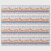 Cadeau Papier d'emballage Fun Coloré Doodle (Plat)