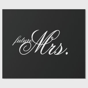 Cadeau Papier d'emballage - future Mme