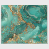 Cadeau Papier d'emballage géode (Plat)