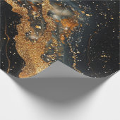 Cadeau Papier d'emballage géode (Coin)