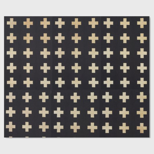 Cadeau Papier d'emballage géométrique (Plat)