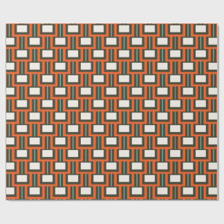 Cadeau Papier d'emballage géométrique moderne