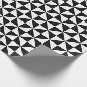 Cadeau papier d'emballage géométrique triangles (Coin)