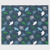 Cadeau Papier d'emballage Ginkgo (Plat)