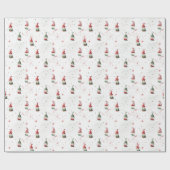 Cadeau Papier d'emballage Gnomes (Plat)