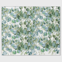 Papier d'emballage gras eucalyptus – verdure tenda