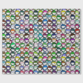 Cadeau Papier d'emballage Grin 1 (Plat)