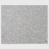 Cadeau Papier d'emballage gris de tiret de caillou (Plat)