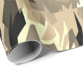 Cadeau Papier d'emballage grizzli (Coin rond)