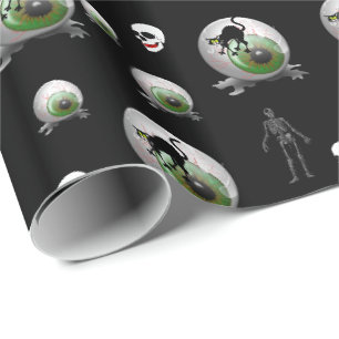 Cadeau Papier d'emballage Halloween