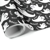 Cadeau Papier d'emballage Halloween  (Coin rond)