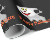 Cadeau Papier d'emballage Halloween (Coin rond)