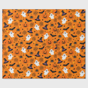 Cadeau Papier d'emballage Halloween Gentil Fantôme, Cit