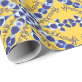 Cadeau Papier d'emballage Hanoukka Collection (Coin rond)