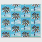 Cadeau Papier d'emballage hawaïen (Plat)