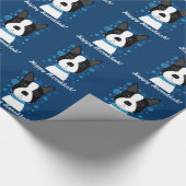 Cadeau Papier d'emballage heureux de Hanoukka Boston (Coin)