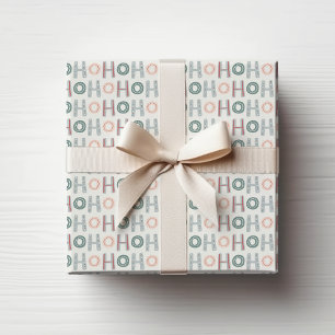Cadeau Papier d'emballage Ho Ho Ho
