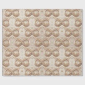 Cadeau Papier d'emballage Infinity Or (Plat)