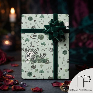 Cadeau Papier d'emballage irlandais gothique de la Saint-