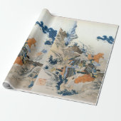 Cadeau Papier d'emballage japonais (Déroulé)