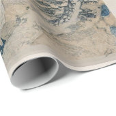 Cadeau Papier d'emballage japonais (Coin rond)