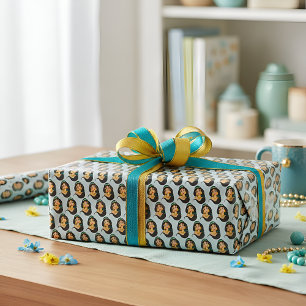 Cadeau Papier d'emballage Jasmin