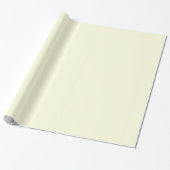 Cadeau Papier d'emballage jaune clair (Déroulé)