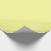 Cadeau Papier d'emballage jaune solide (Coin)