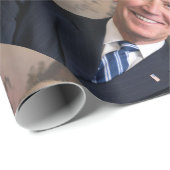 Cadeau Papier d'emballage Joe Biden (Coin rond)