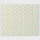 Cadeau Papier d'emballage jonquilles (Plat)