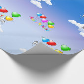 Cadeau Papier d'emballage "joyeux anniversaire " de (Coin)