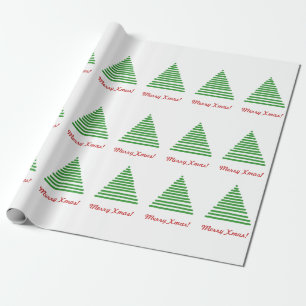 Cadeau Papier d'emballage - Joyeux Arbre de Noël