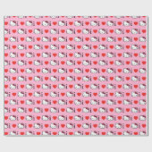 Cadeau Papier d'emballage Kitty (Plat)
