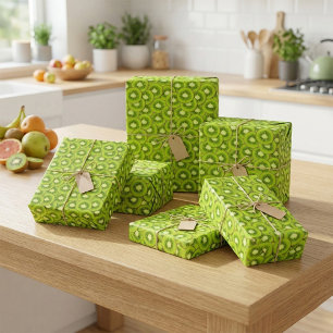 Cadeau Papier d'emballage Kiwi Burst