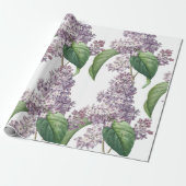 Cadeau Papier d'emballage lilas élégant (Déroulé)