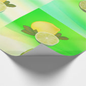 Cadeau Papier d'emballage Lime (Coin)