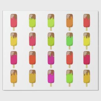 Cadeau Papier d'emballage Long Cool Summer