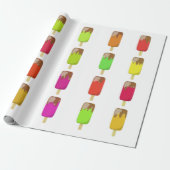 Cadeau Papier d'emballage Long Cool Summer (Déroulé)