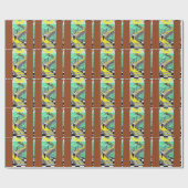 Cadeau Papier d'emballage maçonnique de Shriner (Plat)