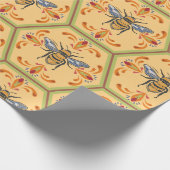 Cadeau Papier d'emballage Manuka Bee (Coin)