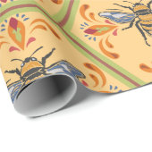 Cadeau Papier d'emballage Manuka Bee (Coin rond)