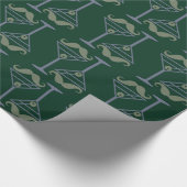 Cadeau Papier d'emballage Martini Mustache (Coin)