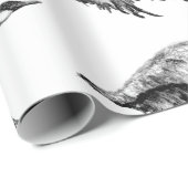 Cadeau Papier d'emballage mat (Coin rond)