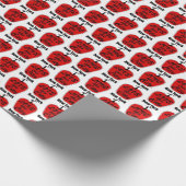 Cadeau Papier d'emballage mat, 30" x 6' (Coin)