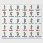 Cadeau Papier d'emballage mat Autsim (Plat)